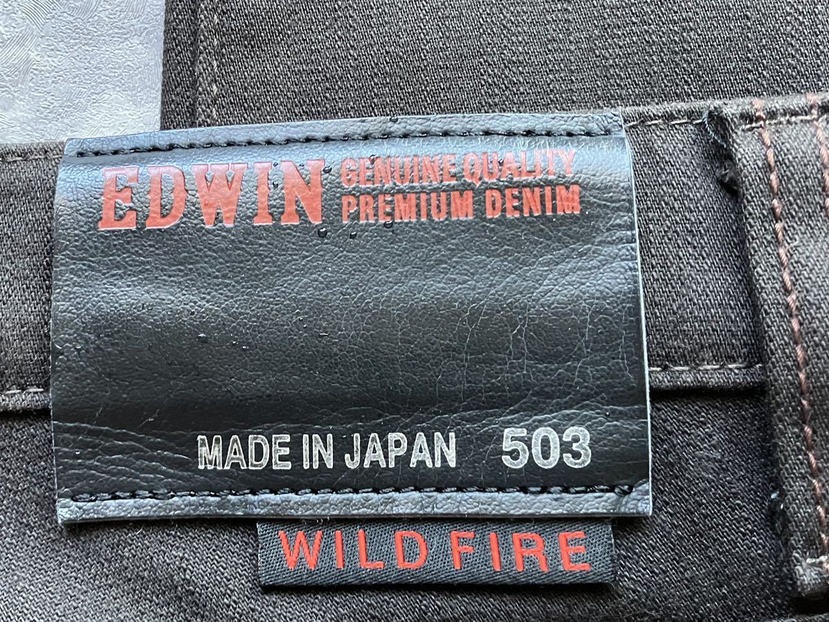  быстрое решение W33 Edwin wild fire 503WF. защита от ветра холод осень-зима распорка мягкость стрейч MADE IN JAPAN сделано в Японии подкладка есть Biker велосипед 