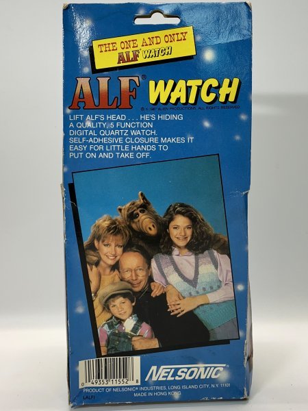 1987 アルフ ぬいぐるみ 腕時計 フィギュア ALF WATCH_画像2