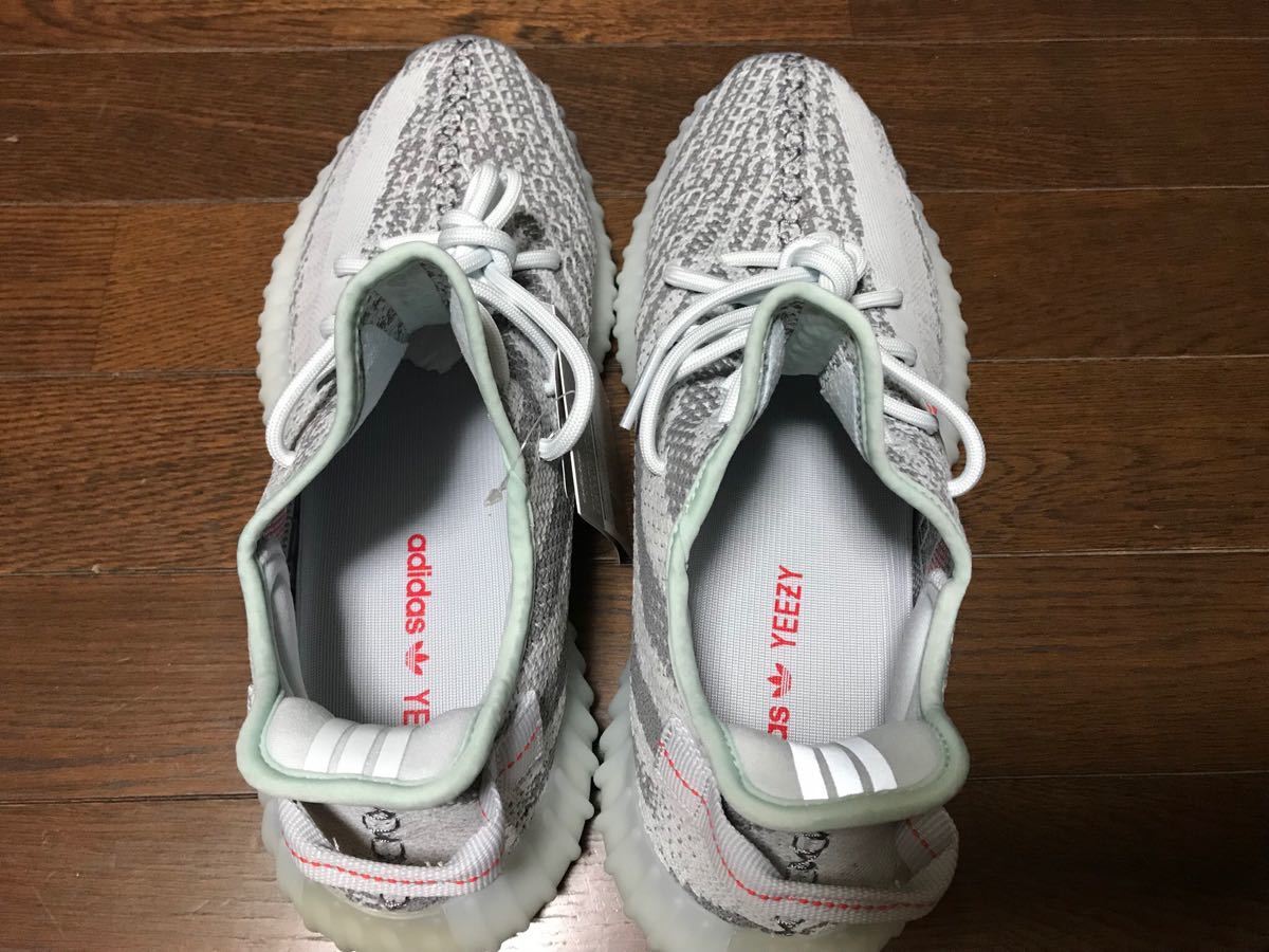 新品未使用国内正規品 28.5cm adidas YEEZY BOOST 350 V2 BLUE TINT B37571 アディダス イージーブースト ブルーティント_画像5