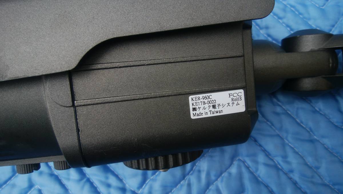 ケルク電子システム　監視カメラ ②　KER-960C　レコーダー内臓SDカードカメラ_画像3