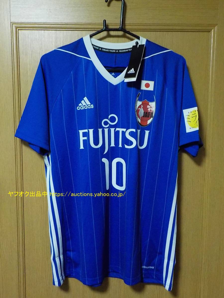 非売品 紙タグ付き未使用【即決/送料無料】adidas アンプティサッカー日本代表 2018 エンヒッキ松茂良ジアス (ヒッキ) ユニフォーム 276-3