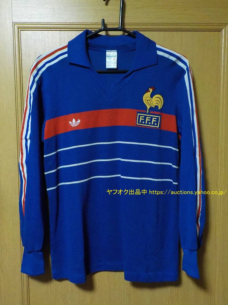 80s フランス製 当時物 美品VENTEX adidas正規品 フランス代表 1984