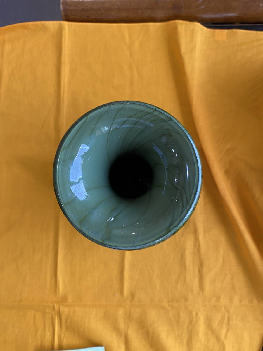 KAMEI GLASS OSAKA　花瓶　ガラス　昭和レトロ_画像5