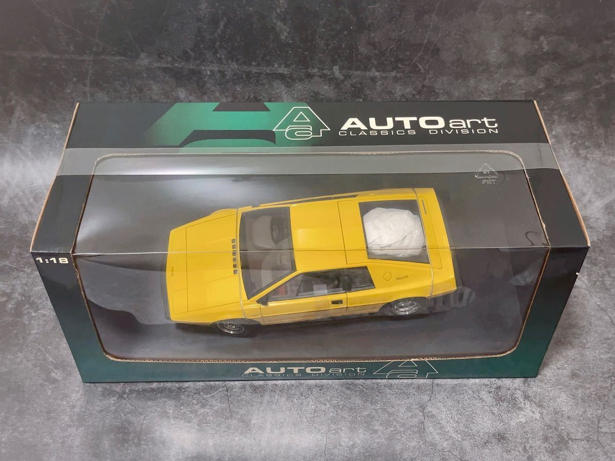 AUTOart ロータスエスプリ Type 79 LOTUS esprit Type 79 Yellow