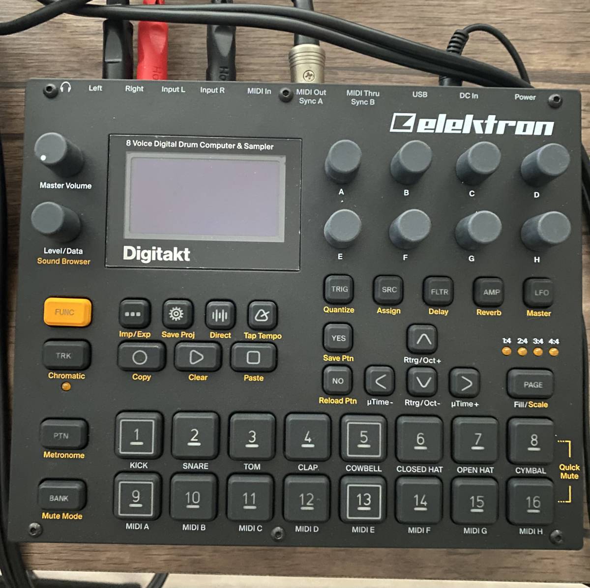 Elektron Digitakt DDS-8   エレクトロン