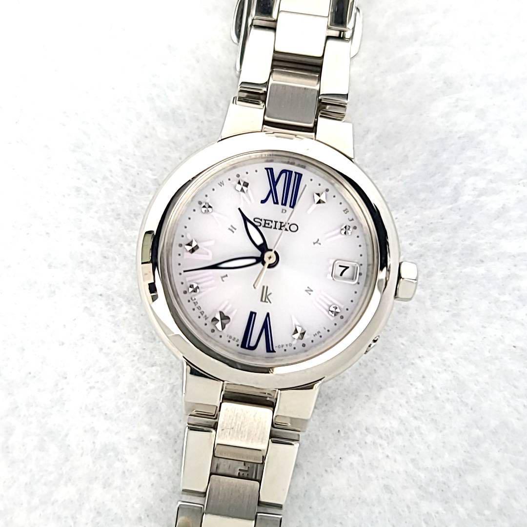 美品稼働品】セイコー SEIKO ルキア 箱/コマ3付 電波ソーラー 美品稼働品】セイコー SEIKO ルキア 箱/コマ3付 電波ソーラー