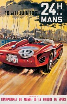 ル・マン24時間レース Le Mans 24h マグネット 1961 24H LE MANS 正規輸入品 オフィシャルライセンス商品_画像2