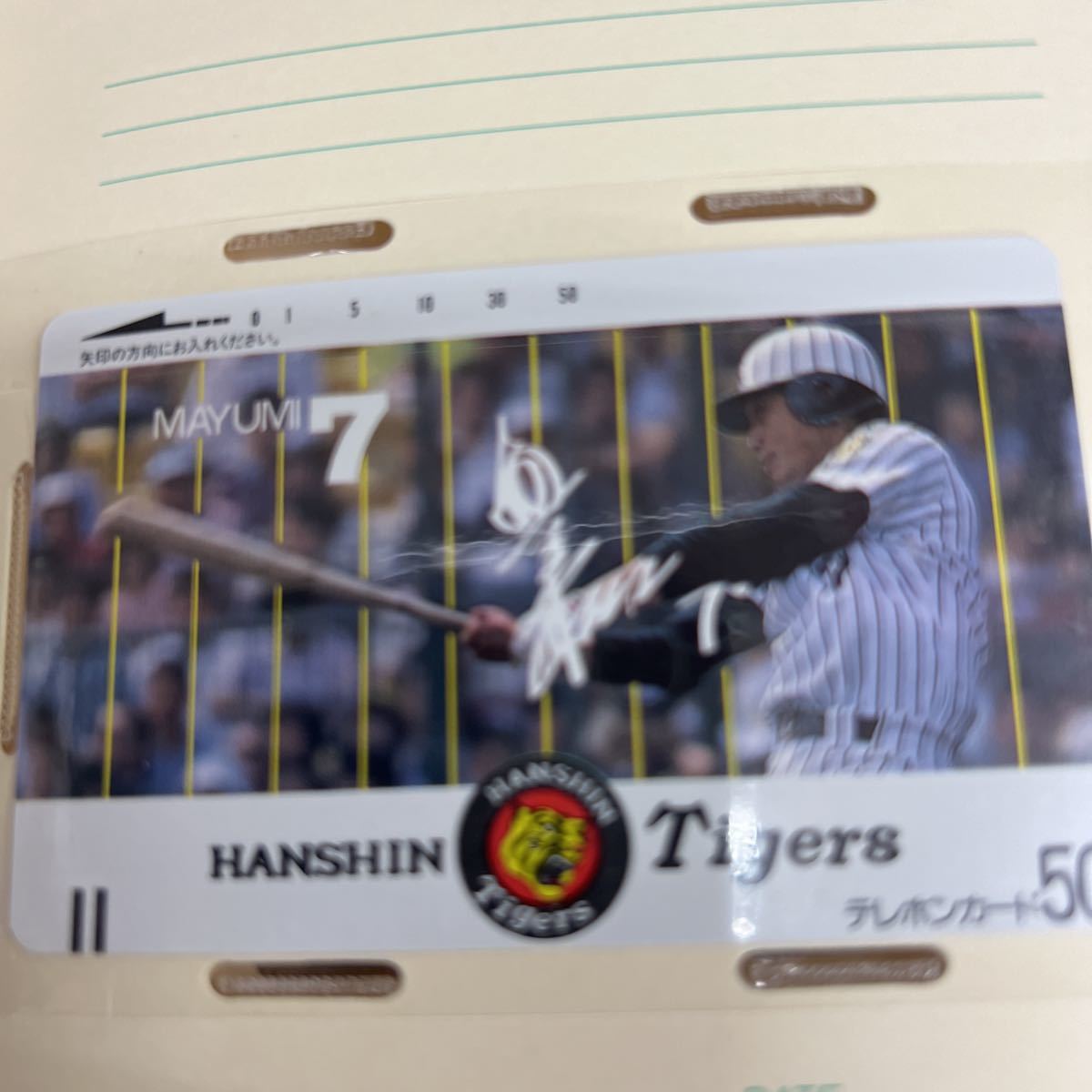 テレホンカード　阪神タイガース　優勝記念　6枚セット_画像4