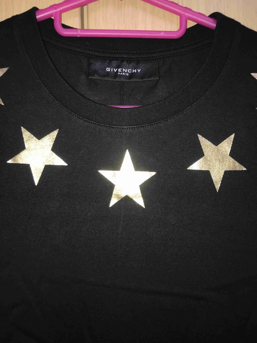 正規限定 Givenchy ジバンシィ ゴールドスター 星 Tシャツ XXS_画像2