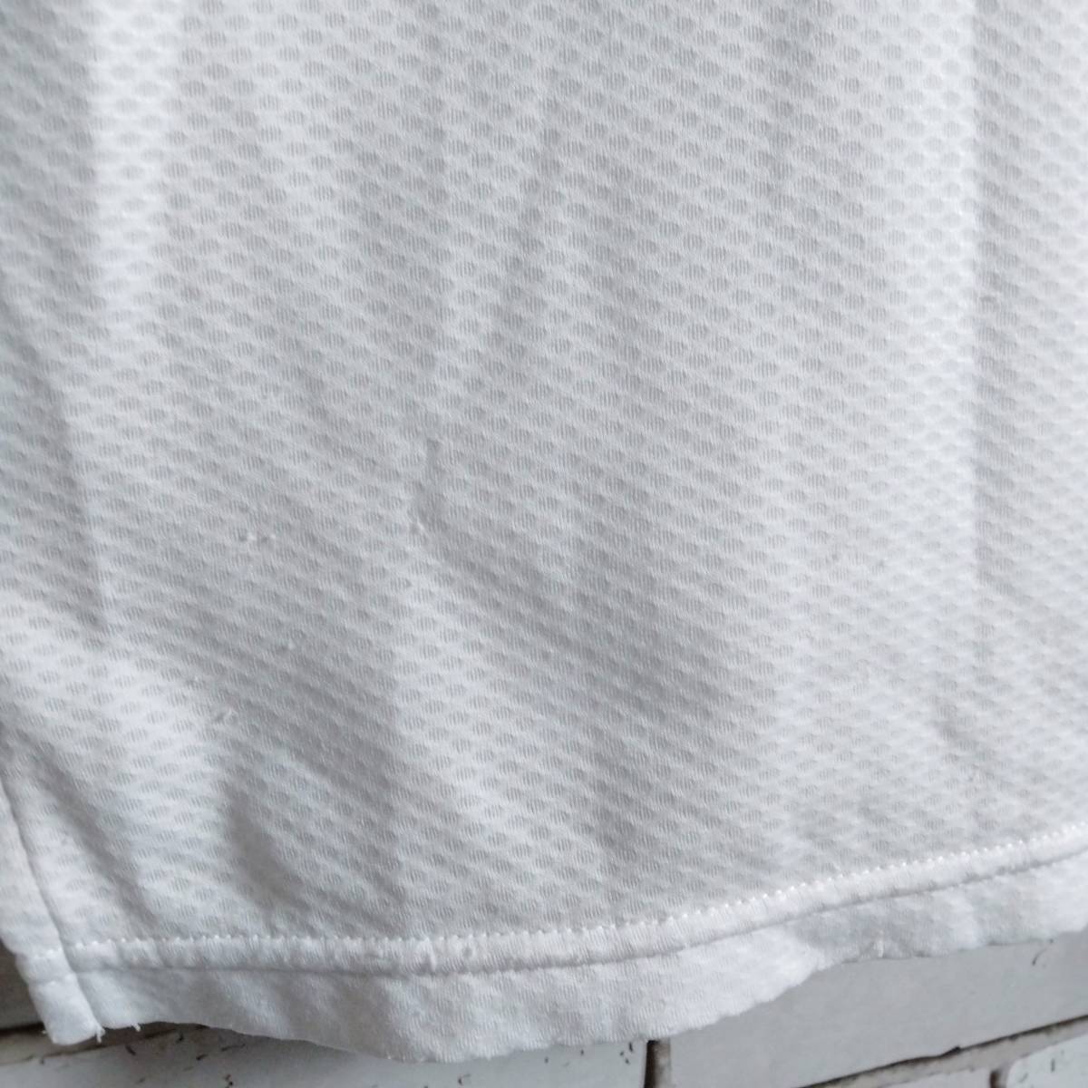 パンタナール☆ポロシャツ　半袖　スポーツウェア　トレーニングウェア　変形デザイン　白　レディース　Ｍ