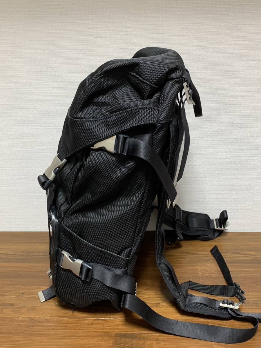 [narifuri] 定価35,200 BACK PACK スーパーハードナイロン バックパック リュック S ブラック NF456 日本製 ナリフリ_画像4