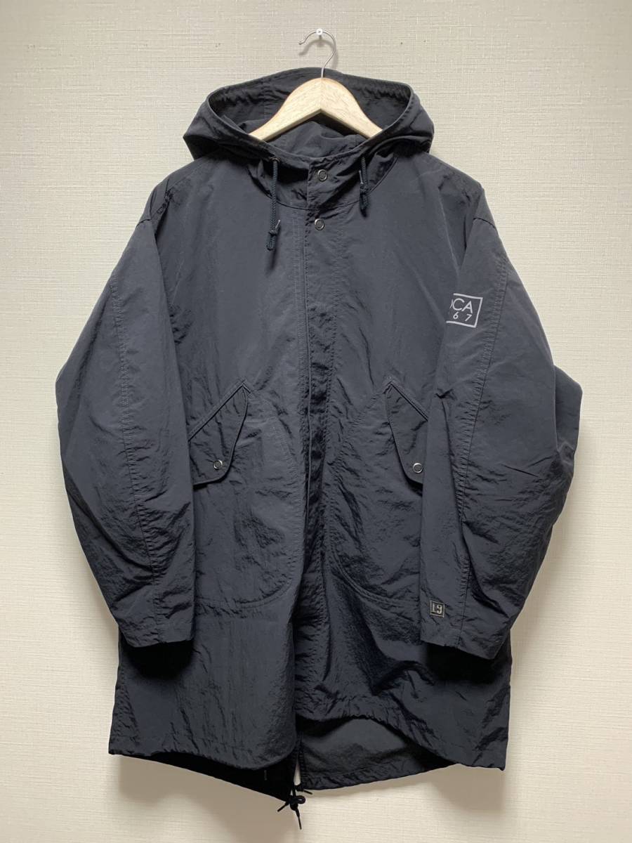  beautiful goods *[STANDARD CALIFORNIA] 18AW SD M51 Field Hood Coat nylon Mod's Coat M black made in Japan standard California 