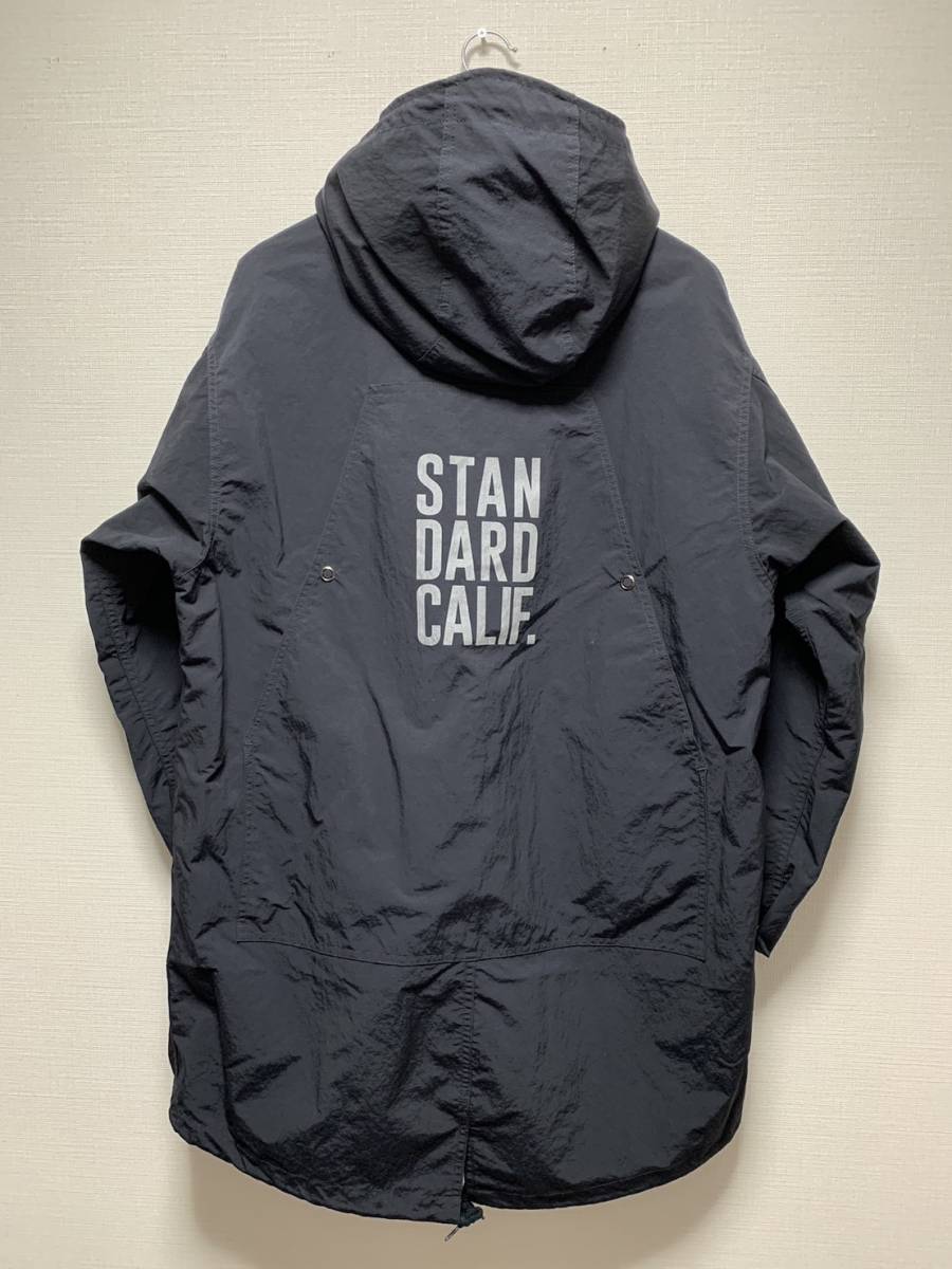  beautiful goods *[STANDARD CALIFORNIA] 18AW SD M51 Field Hood Coat nylon Mod's Coat M black made in Japan standard California 