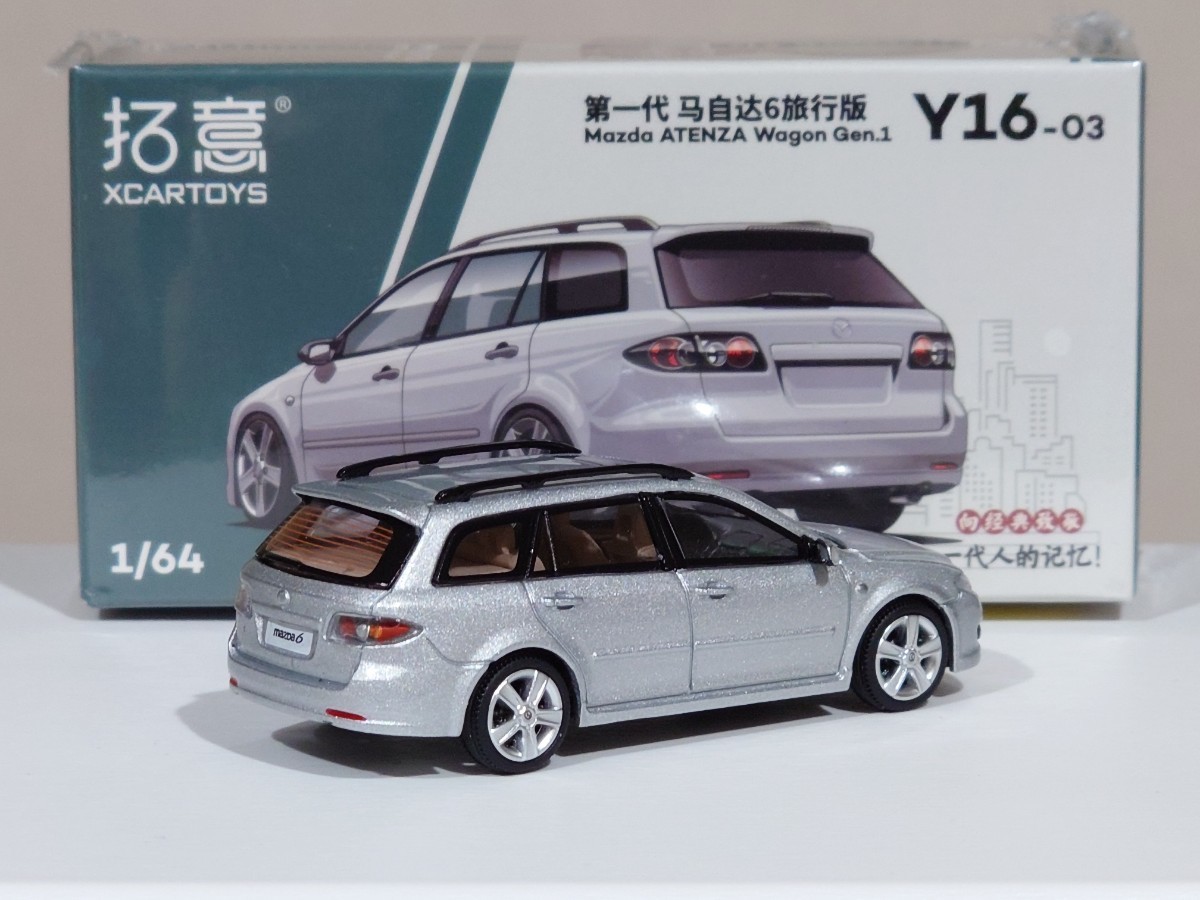 新品未開封】拓意 XCARTOYS 1/64 MAZDA 6 アテンザ ワゴン 新品未開封】拓意 XCARTOYS 1/64 MAZDA 6 アテンザ ワゴン