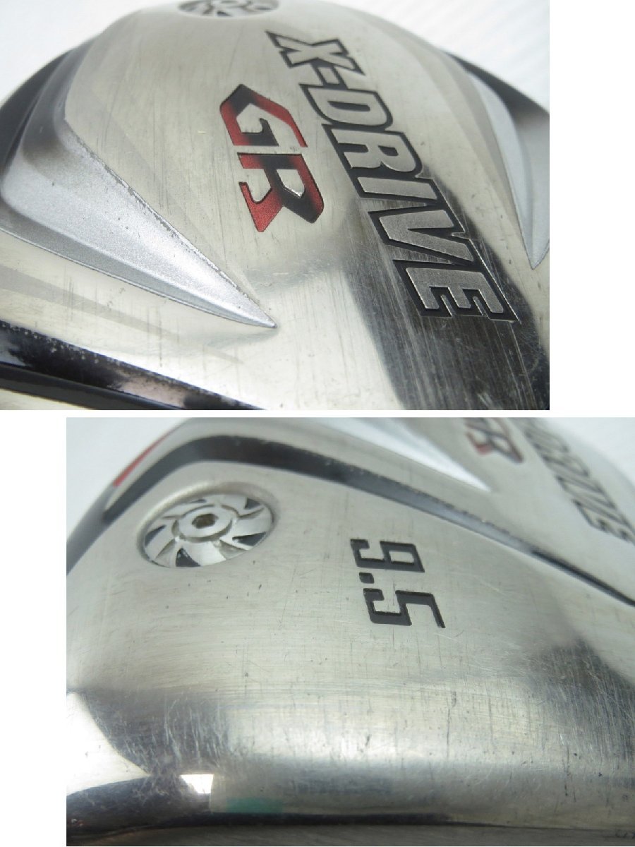 ♪BRIDGESTONE ブリヂストン TOURSTAGE X-DRIVE GR ツアーステージエックスドライブジーアール ドライバー 9.5°♪USED品_画像4