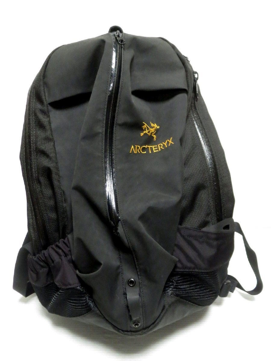 ♪ARC’TERYX アークテリクス CA#34438 リュック バックパック ブラック アロー 22♪USED品_画像1