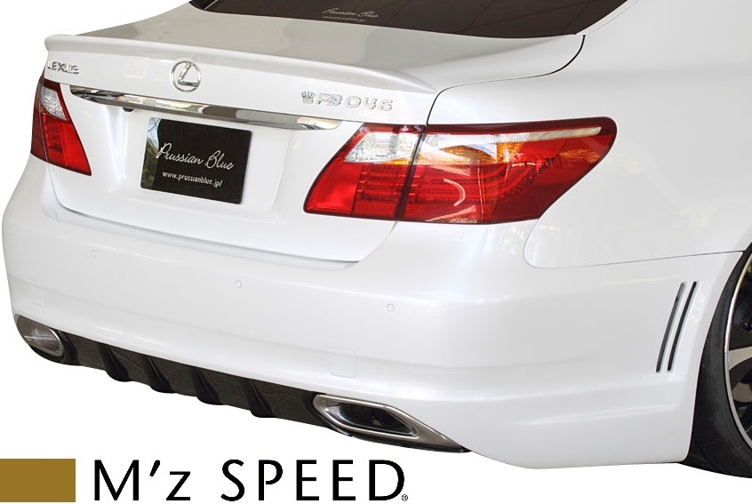 【M's】レクサス LS 中期 40系 (2009/9-2012/9) M'z SPEED トランクスポイラー エムズスピード エアロ ウイング 40LS LS40 6521-5112_画像2