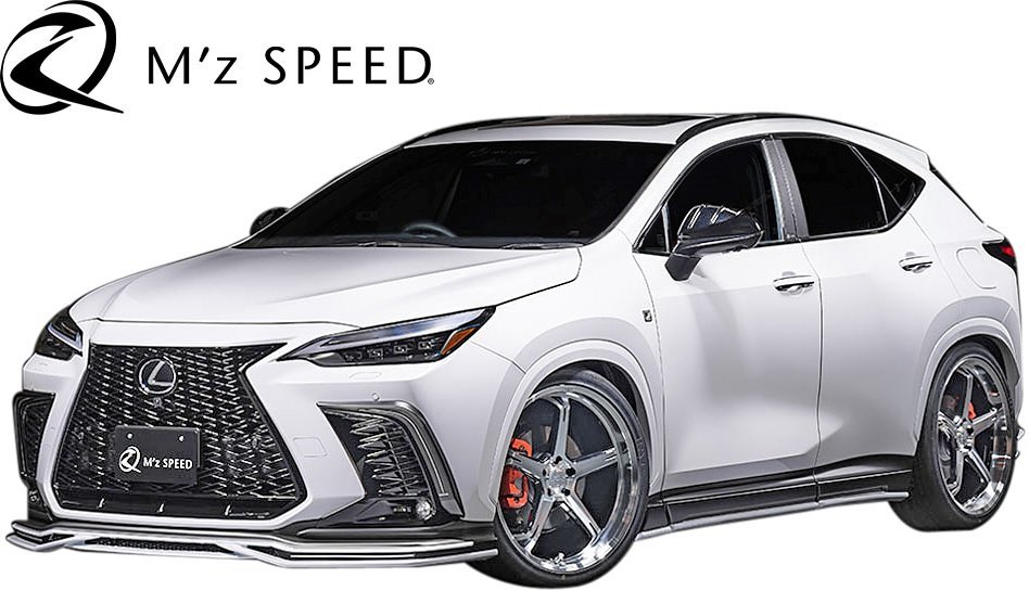 【M's】レクサス 20 NX F-SPORT 前期 (2021/11-) M'z SPEED LUV LINE リアアンダースポイラー エムズスピード エアロ パーツ 2362-3110_画像7