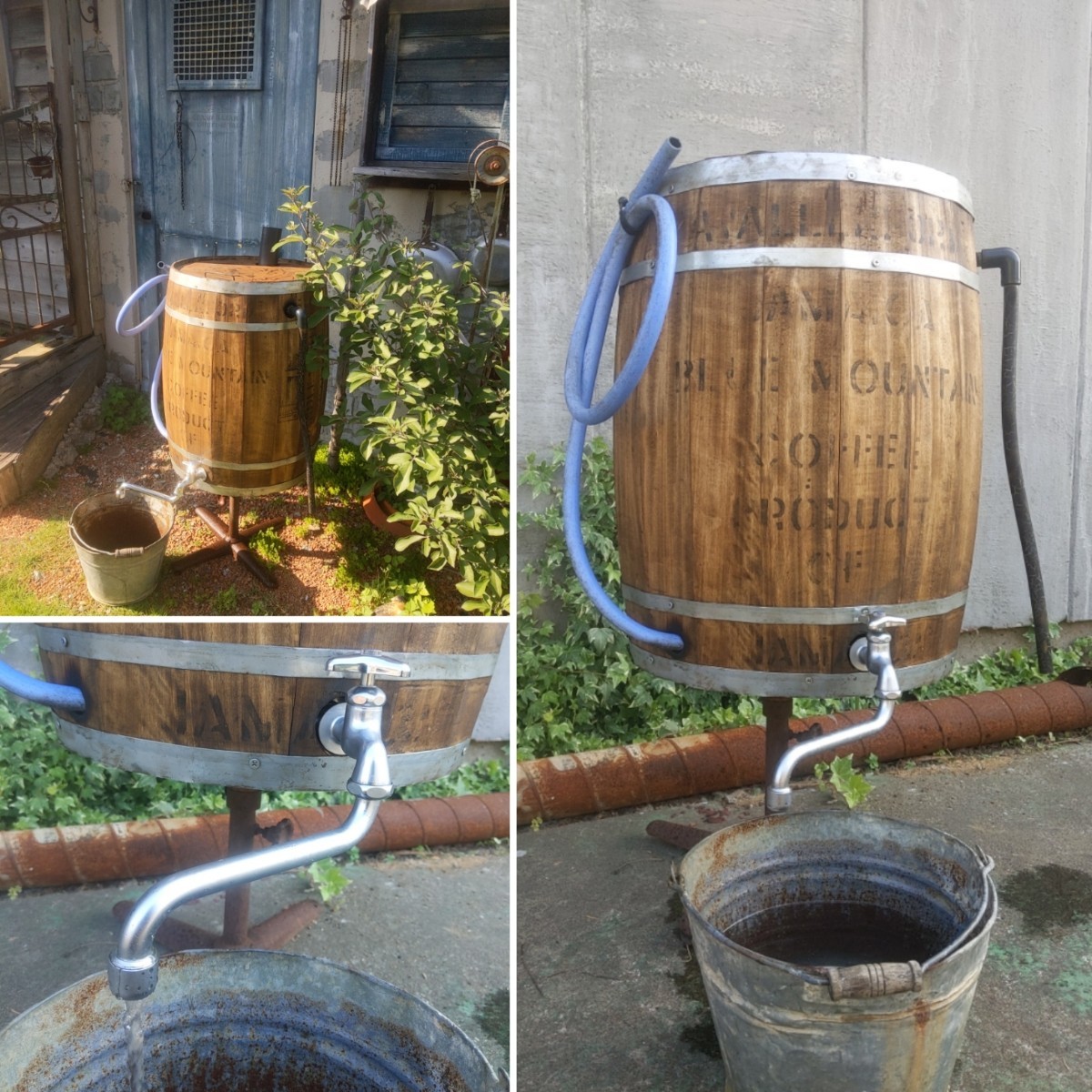  coffee tree .. rain water tank . type . water tank gardening # anti - miscellaneous goods # american miscellaneous goods # eko life #ECO # water supply 