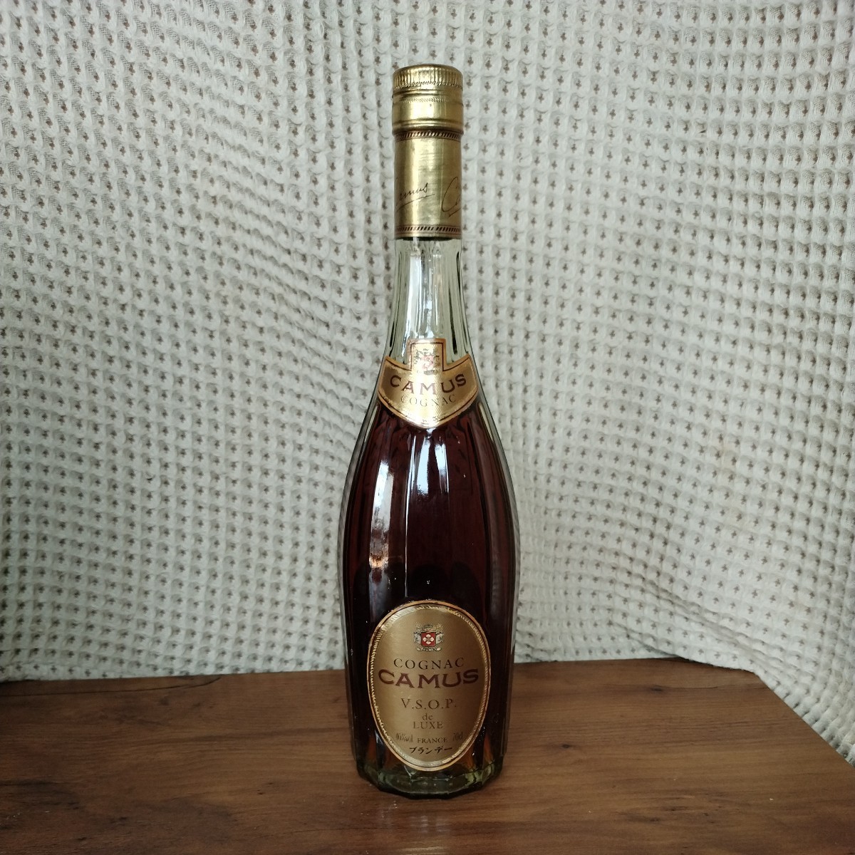 未開栓 CAMUS COGNAC VSOP de LUXE カミュ コニャック ブランデー 40