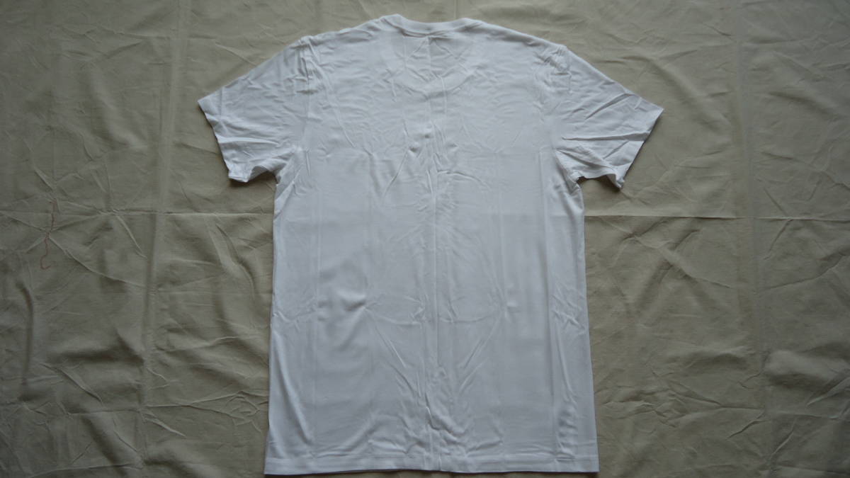 Calvin Klein (U4001) Classic Tee 白 M %off カルバン・クライン 無地 Tシャツ NYC NY CK レターパックライト_画像2