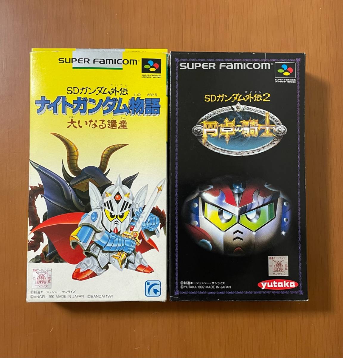 大人気新作 SDガンダム外伝 1・2 ナイトガンダム物語 円卓の騎士箱説