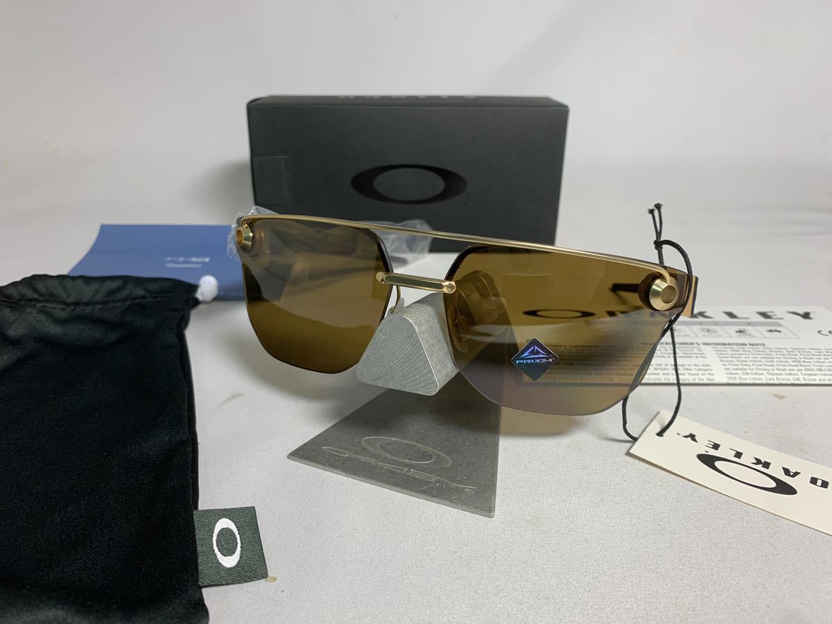 新発売】 Chrvstl オークリー oakley Stn Tngstn PRIZM w/ Gold 金属