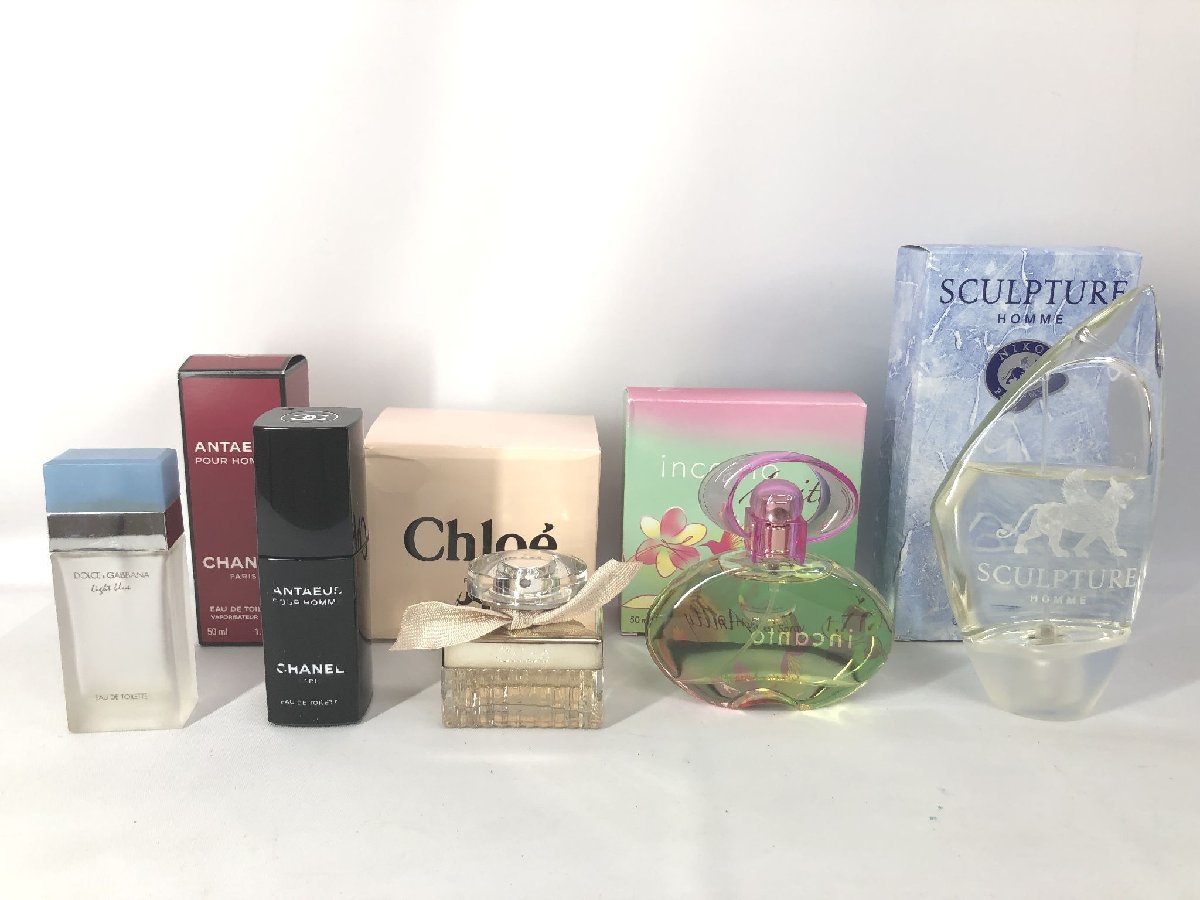  with translation Chanel Ferragamo Chloe etc. brand perfume set 