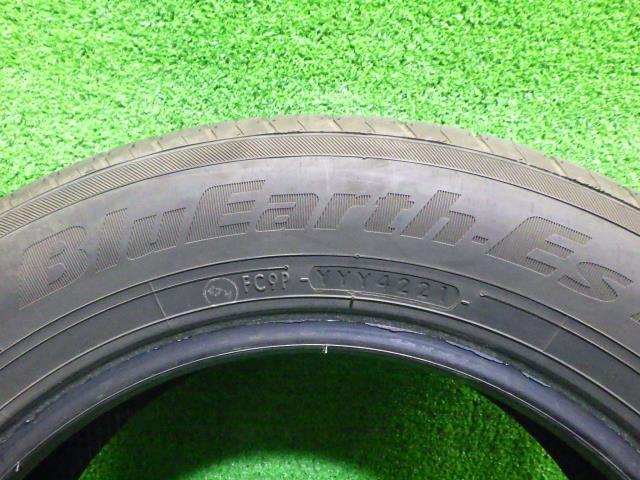 中古 ヨコハマ タイヤ 夏 175/65R14 4本 2021年 ES32_画像5