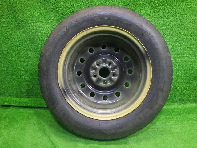 中古 ブリヂストン タイヤホイール スペア T165/80R17 4T 5穴 114.3_画像2