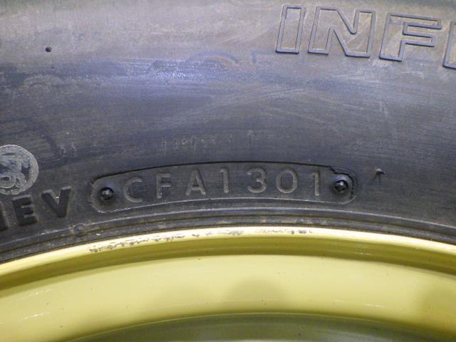 中古 ブリヂストン タイヤホイール スペア T165/80R17 4T 5穴 114.3_画像6