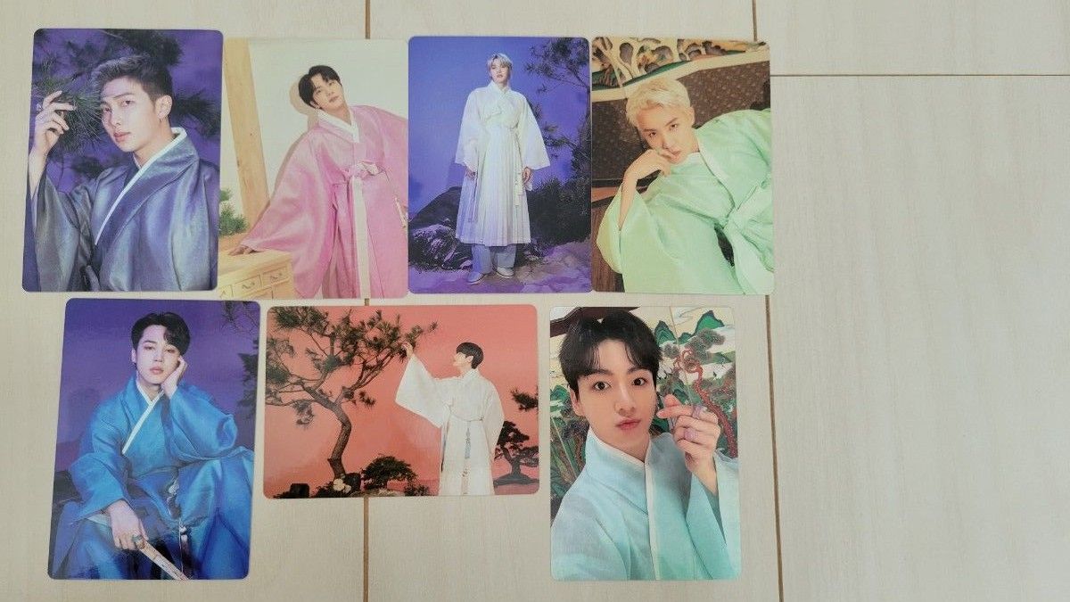 BTS⭐︎ダルマジュン⭐︎トレカセット BTS 2021 ダルマジュン フォトカードセット|Yahoo!フリマ(旧