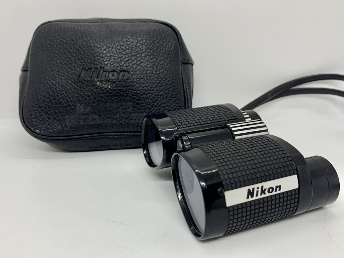 Nikon ニコン 双眼鏡 6×18 8°レトロ アンティーク コレクション ケース 