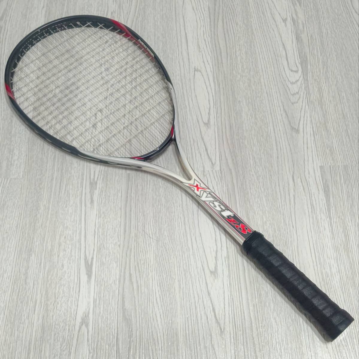 Xyst Z8ji -stroke 0U softball type soft tennis racket used free shipping prompt decision 
