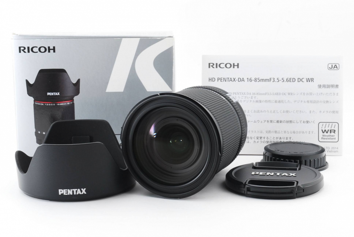 PENTAX HD PENTAX-DA 16-85mm F3.5-5.6 ED DC WR lens[極美品