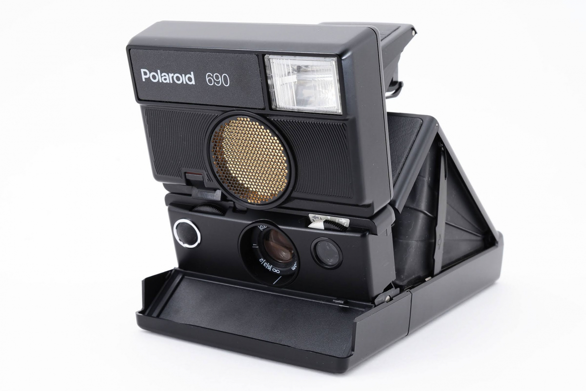 Polaroid 690 専用ケース付き 動作未確認 - フィルムカメラ