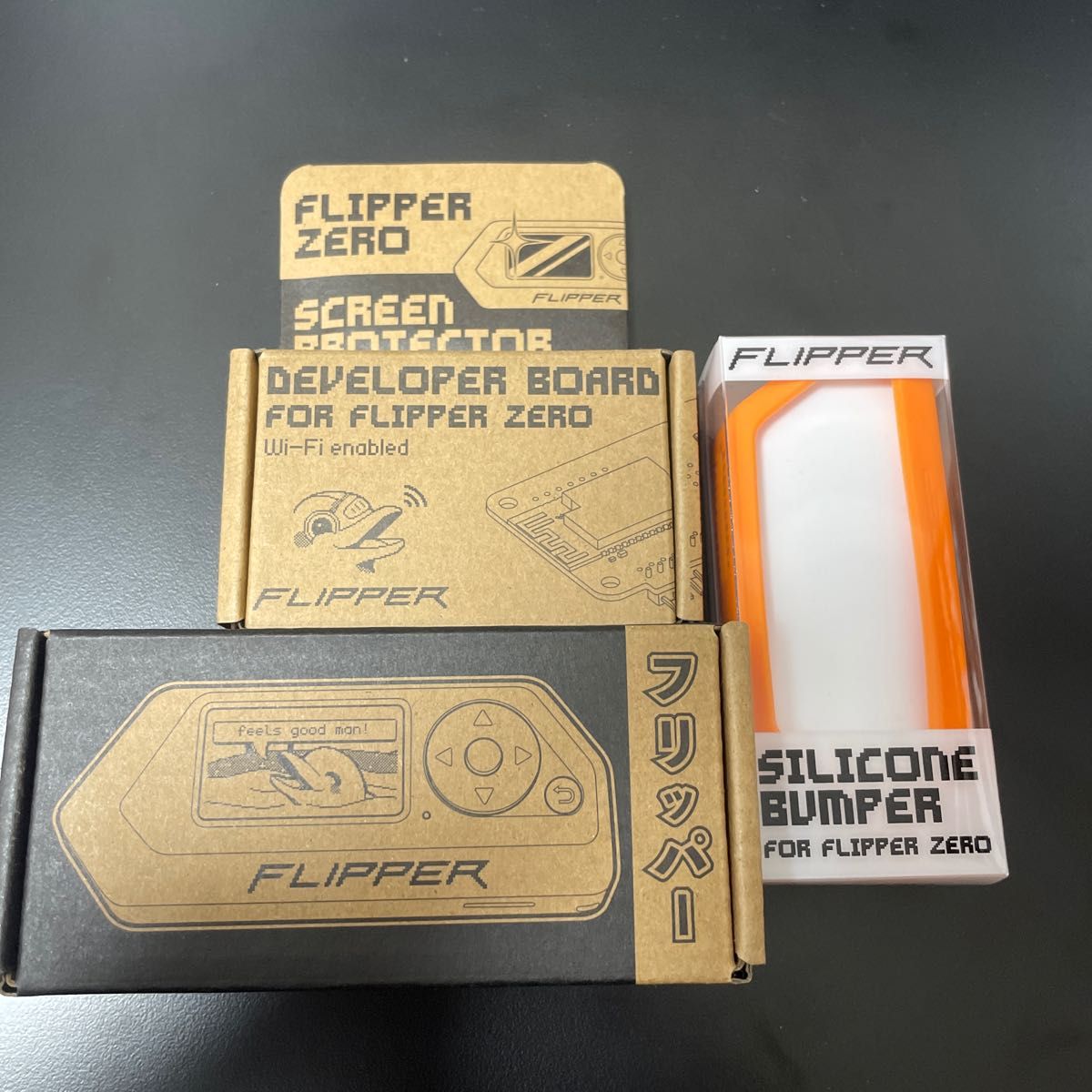 [技適対応版]Flipper Zeroセット: 本体、シリコンケース、Wifi開発ボード、スクリーンプロテクター