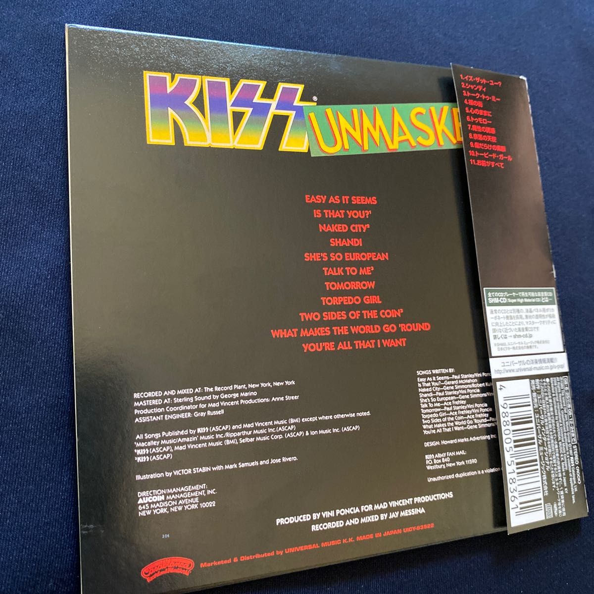 仮面の正体 (紙ジャケット仕様) (SHM−CD) KISS 仮面の正体 (紙ジャケット仕様) (SHM−CD) KISS