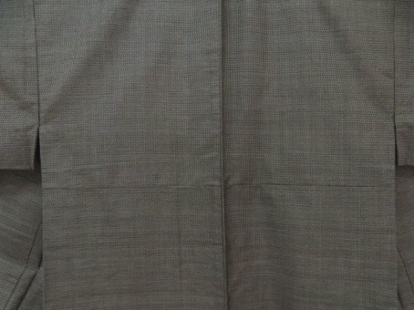 ys6600008;.sou men's Ooshima pongee ensemble turtle ... pattern kimono [ recycle ][ put on ]