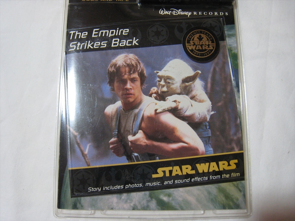 [ cassette book ] STAR WARS THE EMPIRE STRIKES BACK READ ALONG US record Star * War z The Empire Strikes Back 