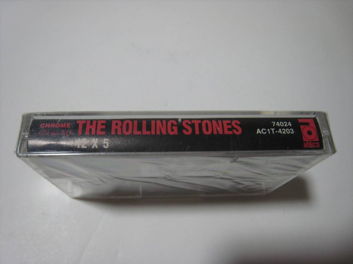 【カセットテープ】 THE ROLLING STONES / ★未開封★ 12x5 US版 ローリング・ストーンズ TIME IS ON MY SIDE 収録_画像3
