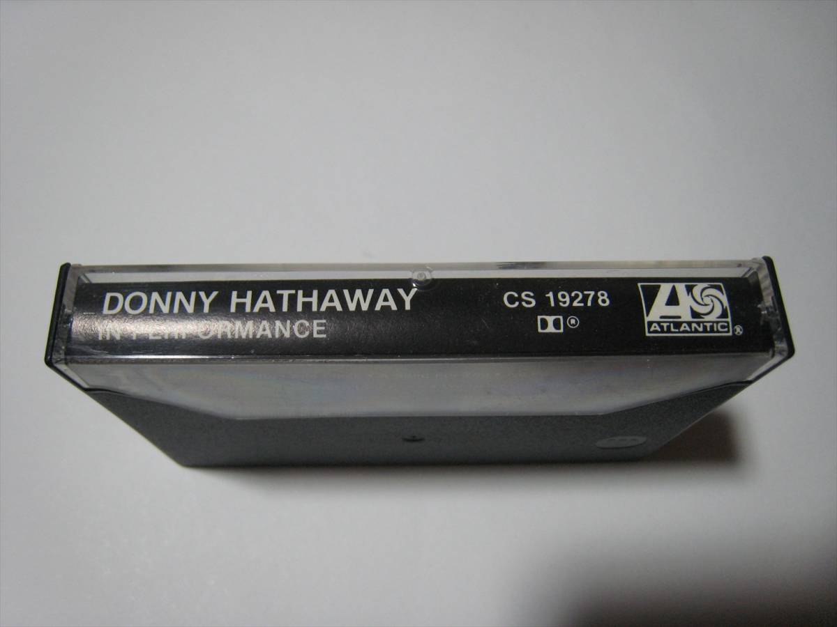 【カセットテープ】 DONNY HATHAWAY / IN PERFORMANCE US版 ダニー・ハサウェイ イン・パフォーマンスの画像3