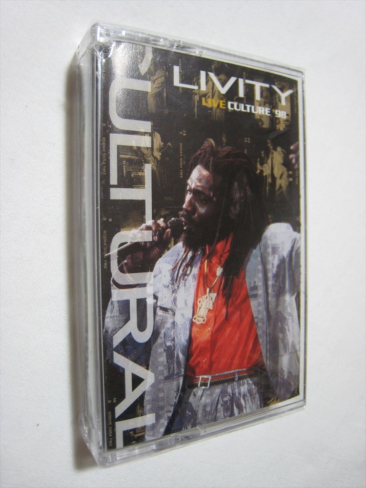 [ cassette tape ]* new goods unopened * CULTURE / CULTURAL LIVITY LIVE CULTURE \'98 US version culture 