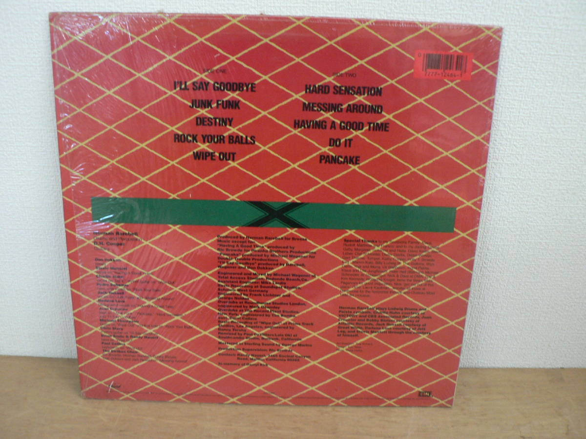 US盤LP HERMAN ZE GERMAN & FRIENDS / ST-12464 シュリンク SCORPIONS スコーピオンズ 少タバコ臭_画像3