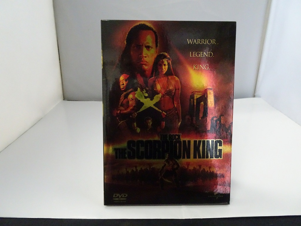 UD67★DVD ザ・ロック スコーピオン・キング THE ROCK THE SCORPION KING 盤面良好 ケース・紙ケース・ジャケット付き_画像1