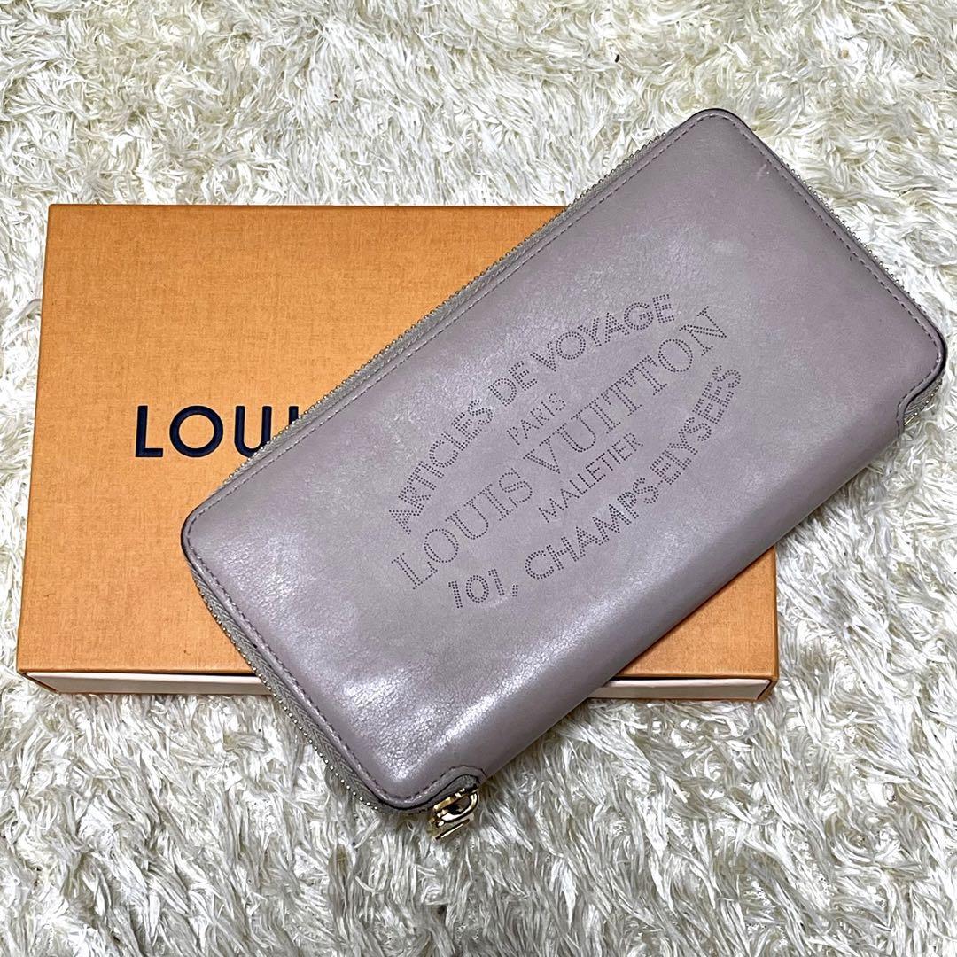 【美品】ルイヴィトン ポルトフォイユ・イエナ パルナセア ラウンドファスナー ガレ　ラウンドファスナー　ゴールド金具　LOUIS VUITTON_画像3