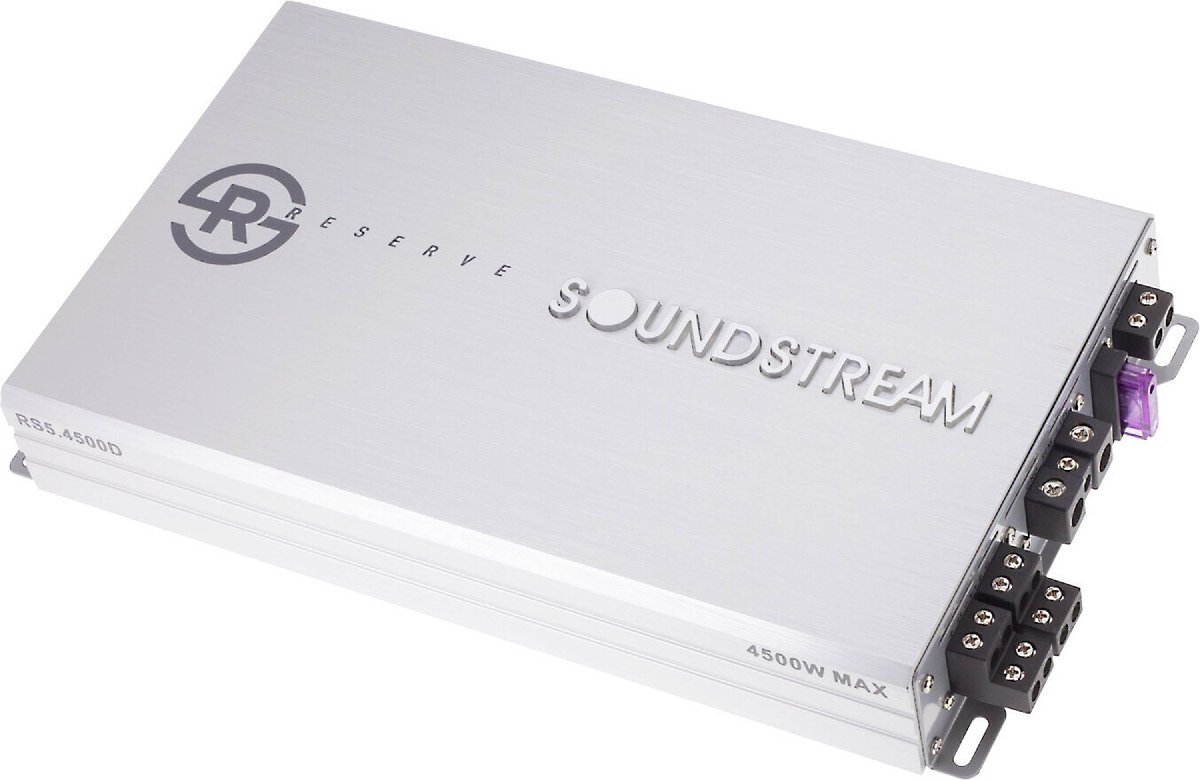 ■USA Audio■サウンドストリームSoundstream RS5.4500D Reserveシリーズ Class D 5ch ●Max.4500W ●保証付●税込_画像2