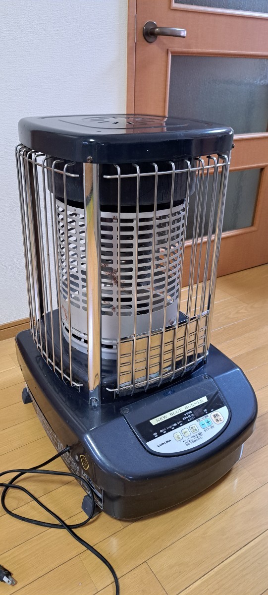 10000円スタート コロナ ブルーバーナ 自然対流強制通気形開放式石油ストーブ 業務用 GH-B190N 動作OK ストーブ/石油/灯油18Lタイプ_画像2