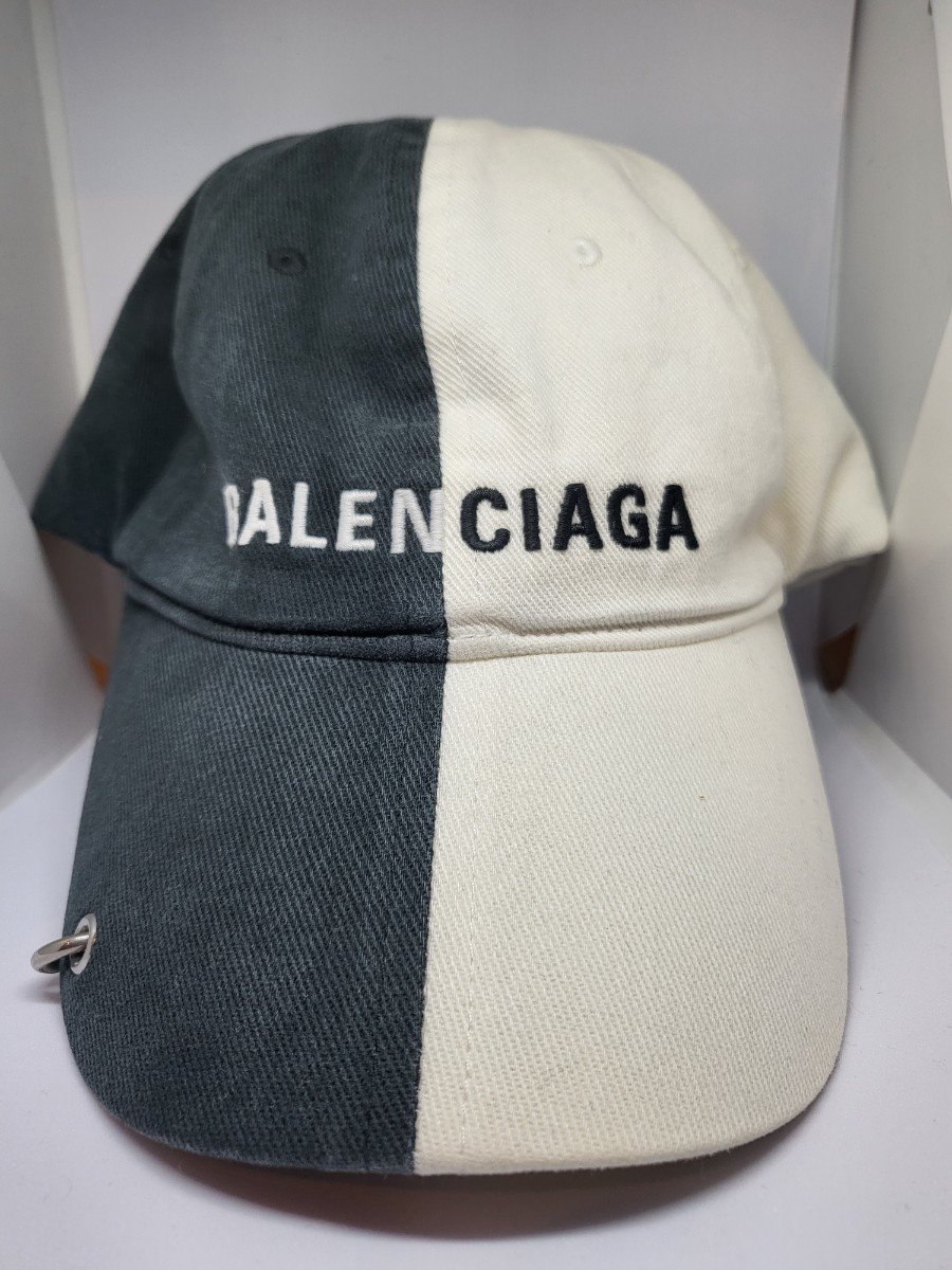店舗良い バレンシアガ BALENCIAGA50/50 帽子 ファブリックキャップ