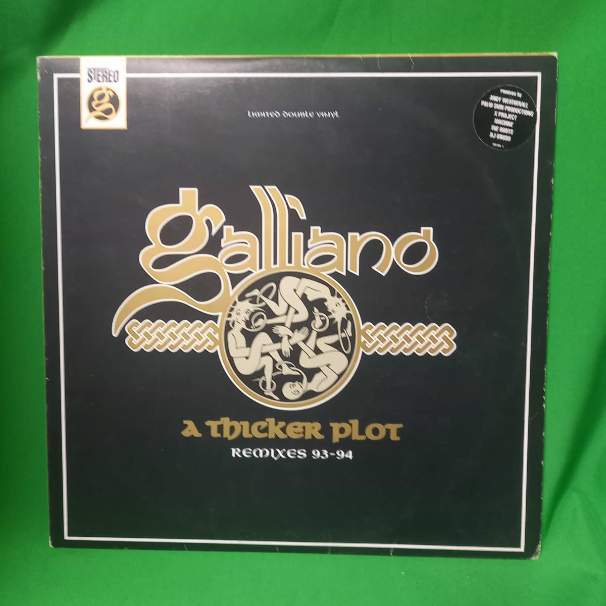 2LP レコード Galliano - A Thicker Plot - Remixes 93-94_画像1